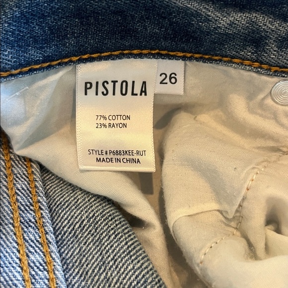 NWT Pistola Charlie High Rise Jeans - Picture 8 of 8